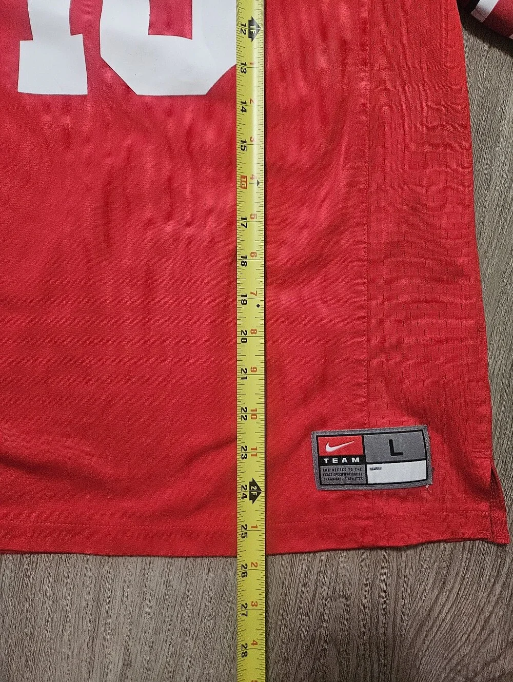 Nike NCAA Ohio State Buckeyes #16 Red Football Jersey Youth Size L